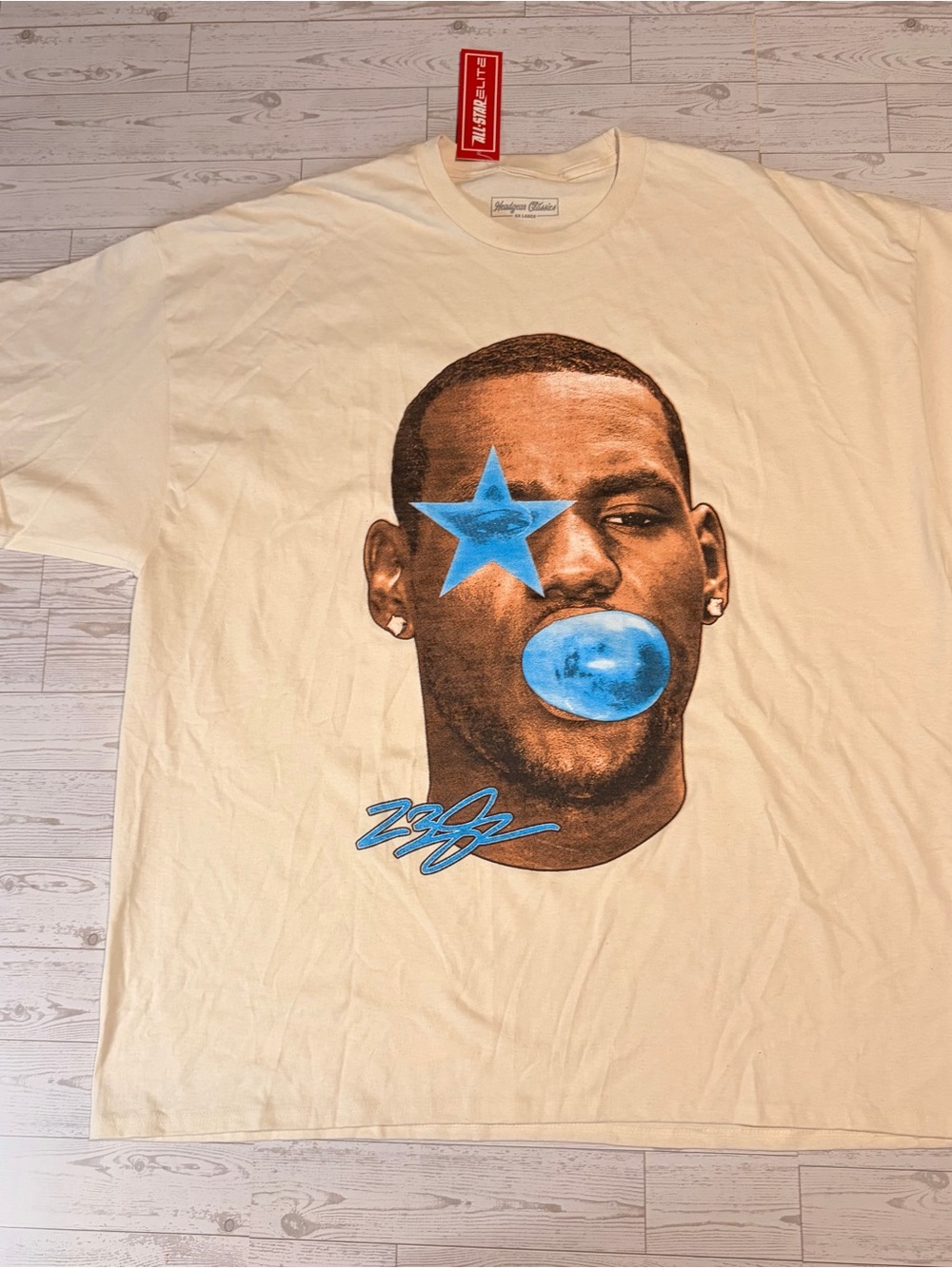 NEW 3XL Cream Color LeBron James Graphic T-Shirt🔥🔥🔥